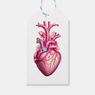leuchtendes anatomisches Herz Geschenkanhänger