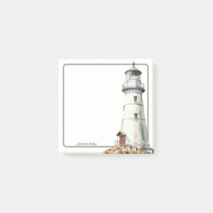 Leuchtendes Haus 1 Notizblock