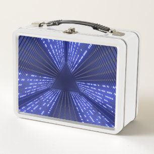 leuchtendes Licht Metall Brotdose