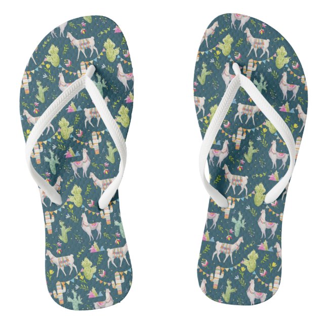 Leuchtenmuster Flip Flops (Fußbett)