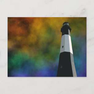 Leuchtenstation der Insel Tybee Postkarte
