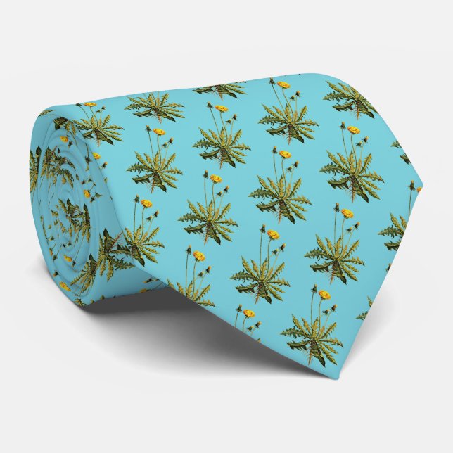 Leuchter auf blau krawatte (Gerollt)