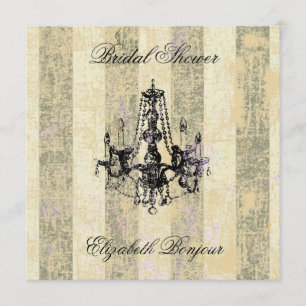 Leuchter-Eleganz ~ Einladung