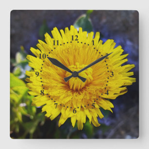 Leuchter im Sonnenlicht Quadratische Wanduhr