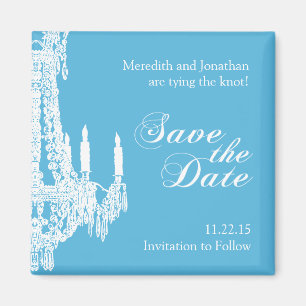 Leuchter-Save the Date Magnet