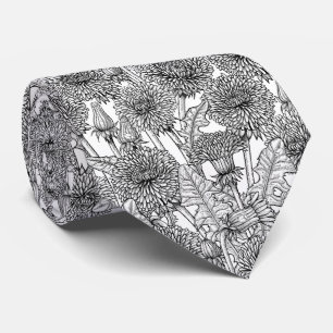 Leuchter, schwarz und weiß krawatte