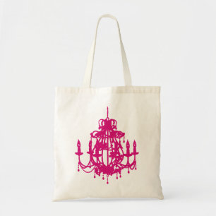 Leuchter-Silhouette-Popkunst-Taschentasche Tragetasche