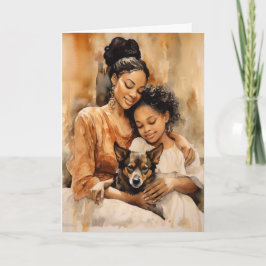 Leuchtfeuer der Kindheit: Muttertag Karte