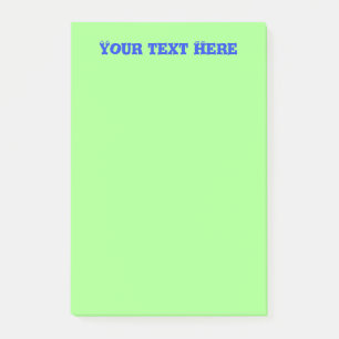 Leuchtgrün zur Aufgabenliste Post-it Klebezettel