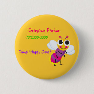 Leuchtkäfer-Identifizierungs-Knopf Button