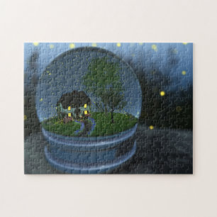 Leuchtkäfer-Kugel-Puzzlespiel Puzzle