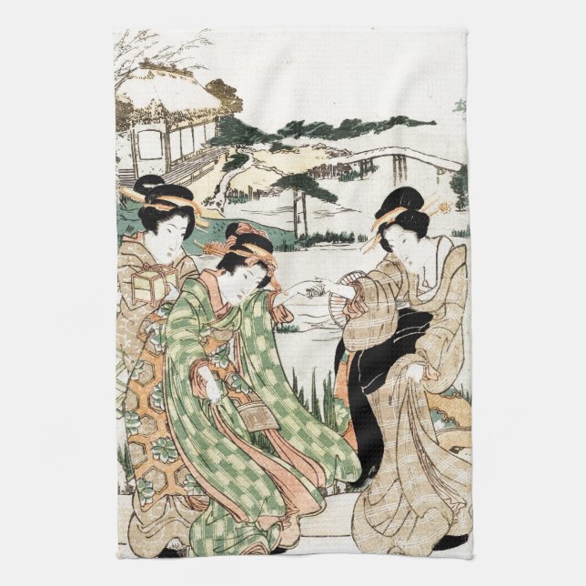 Leuchtkäfer No.3 Handtuch (Vertikal)