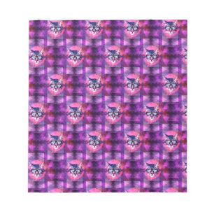 Leuchtkatze Notizblock