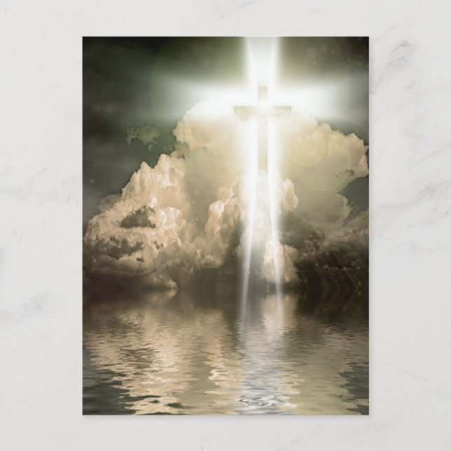 Leuchtkreuz Postkarte (Vorderseite)