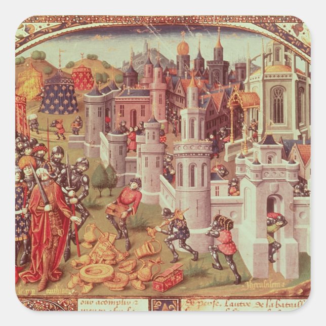 Leuchtminiatur aus einer universellen quadratischer aufkleber (Vorderseite)