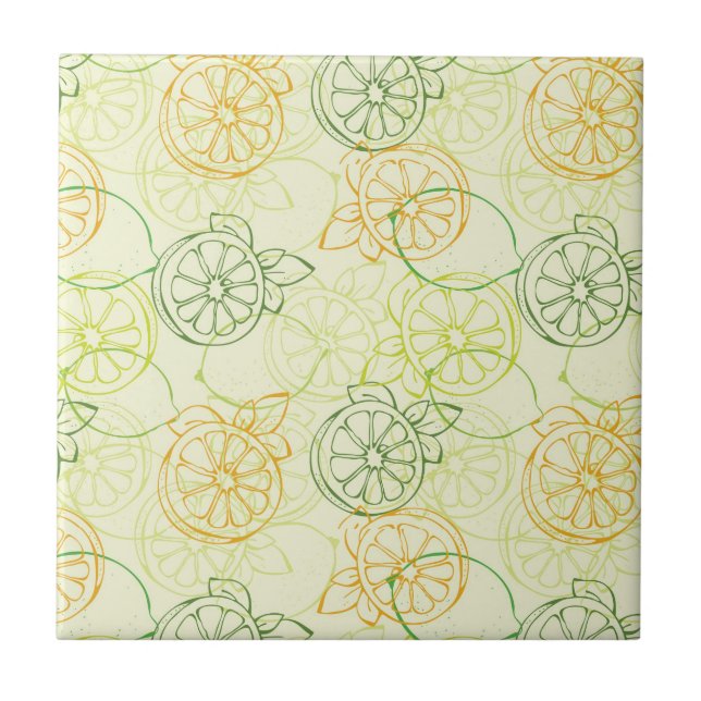 Leuchtmuster Fliese (Vorderseite)