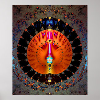'Leuchtschild' Poster