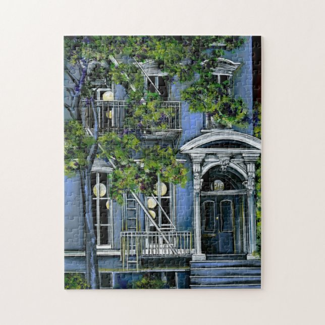 Leuchtspinnen von innen puzzle (Vertikal)