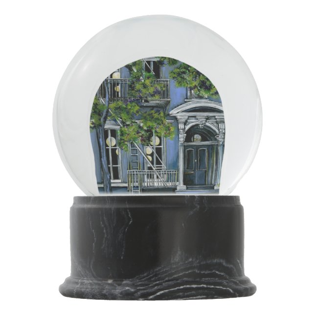 Leuchtspinnen von innen schneekugel (Rückseite)