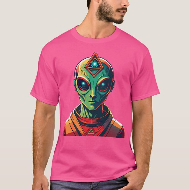 Leuchtstoff T-Shirt (Vorderseite)