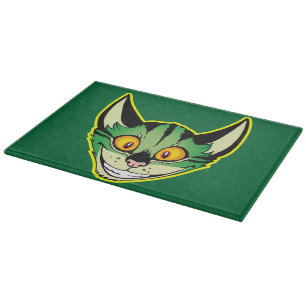 Leuchtstofffaser Cartoon Cat Cat Cutting Board Schneidebrett