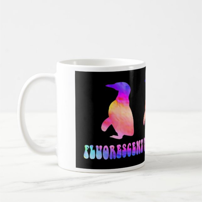 Leuchtstoffpenguin-Austausch-Tasse Tasse (Links)