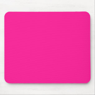 Leuchtstoffrosa Mousepad
