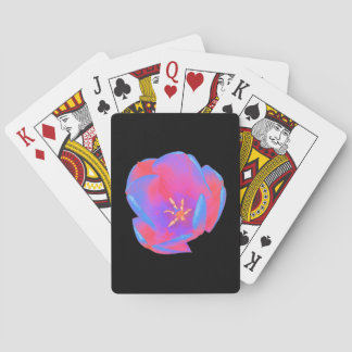 Leuchtstofftulpe-Spielkarten Spielkarten