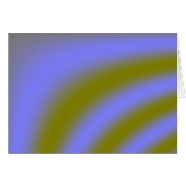 Leuchtstoffwolken-Grußkarte (Vorderseite (Horizontal))