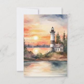 Leuchtturm - 2 Card