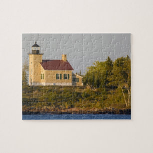 Leuchtturm am Lake Superior bei Copper Harbor Puzzle