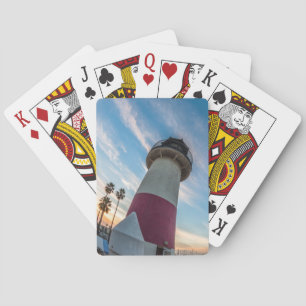 Leuchtturm am Ozeanhafen Spielkarten