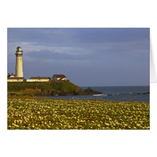 Leuchtturm am Pigeon Point Staat Beach in San