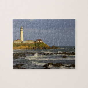 Leuchtturm am Pigeon Point Staat Beach in San 2 Puzzle