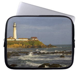 Leuchtturm am Pigeon Point State Beach in San 2 Laptopschutzhülle