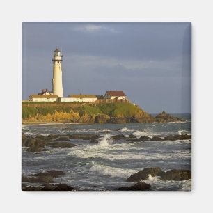 Leuchtturm am Pigeon Point State Beach in San 2 Magnet