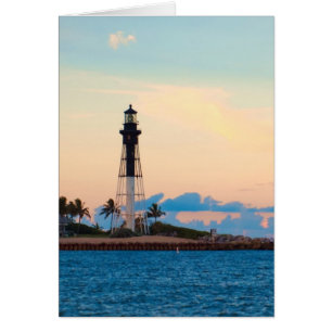 Leuchtturm am Sonnenuntergang