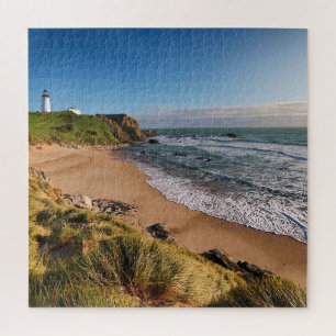 Leuchtturm am Strand Puzzle