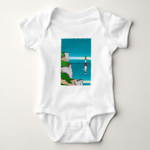 Leuchtturm am Strand Shirt amazon
