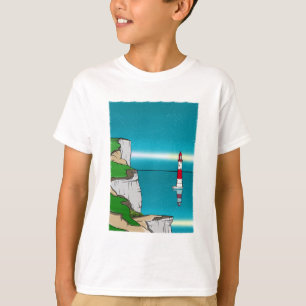 Leuchtturm am Strand Shirt amazon