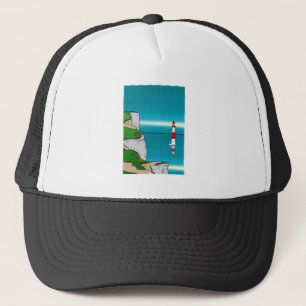 Leuchtturm am Strand Shirt amazon Truckerkappe