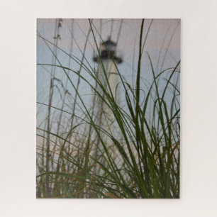 Leuchtturm am Strand von Sawgrass - 16x20 - 520 St Puzzle
