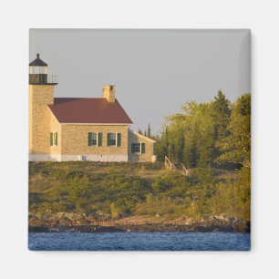 Leuchtturm am Superior-See in der Nähe des Copper Magnet