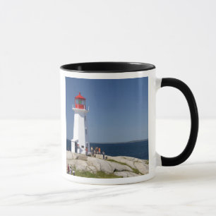 Leuchtturm an der Peggy's Cove, Nova Scotia, Kanad Tasse