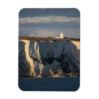 Leuchtturm auf den weißen Klippen von Dover, Engla Magnet