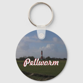 Leuchtturm auf Pellworm von Afar Schlüsselanhänger
