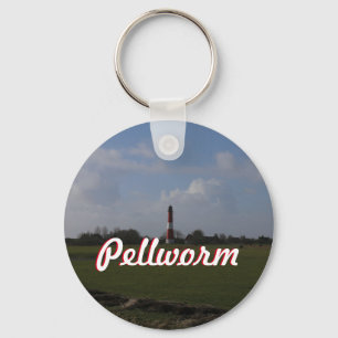 Leuchtturm auf Pellworm von Afar Schlüsselanhänger
