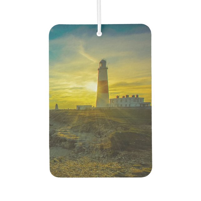 Leuchtturm Autolufterfrischer (Vorderseite)