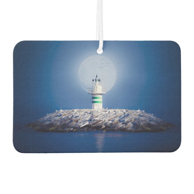 Leuchtturm Autolufterfrischer (Vorderseite)