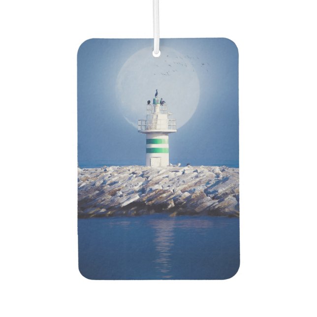 Leuchtturm Autolufterfrischer (Vorderseite)